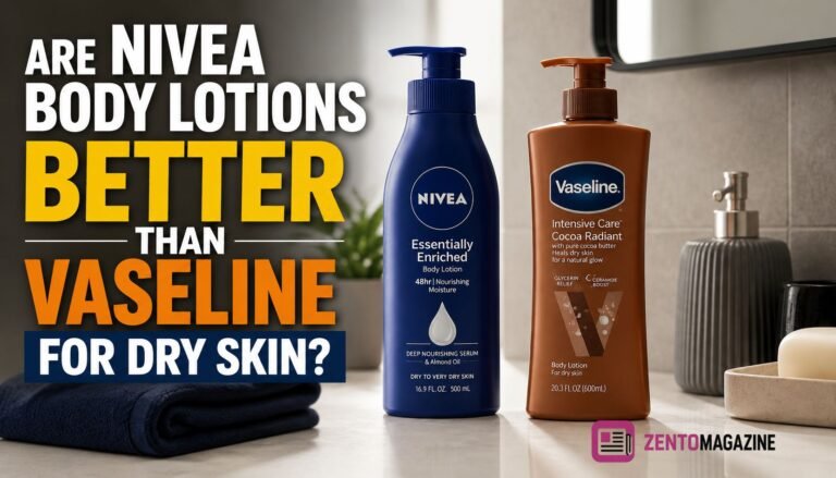 Are Nivea Body Lotions Better Than Vaseline for Dry Skin? i am a genz man. are nivea body lotions better than vaseline for dry skin?