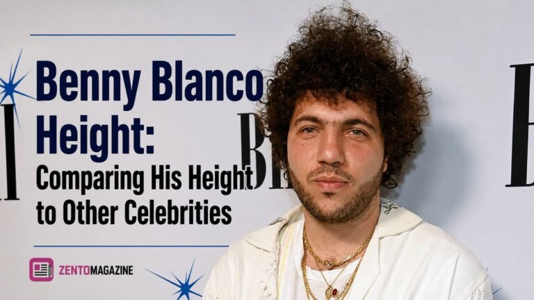 Benny Blanco Height: Comparing His Height to Other Celebrities benny blanco height