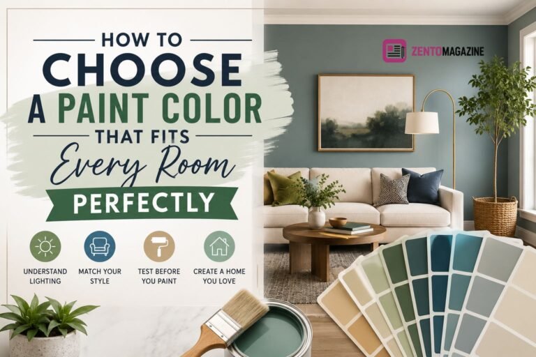 How to Choose a Paint Color That Fits Every Room Perfectly how to choose a paint color