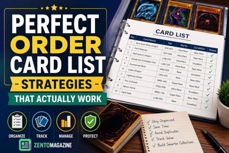 Perfect Order Card List Strategies That Actually Work perfect order card list