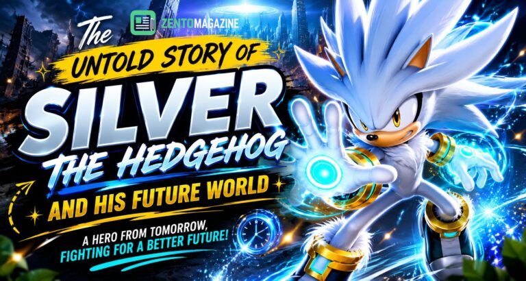 The Untold Story of Silver the Hedgehog and His Future World silver the hedgehog