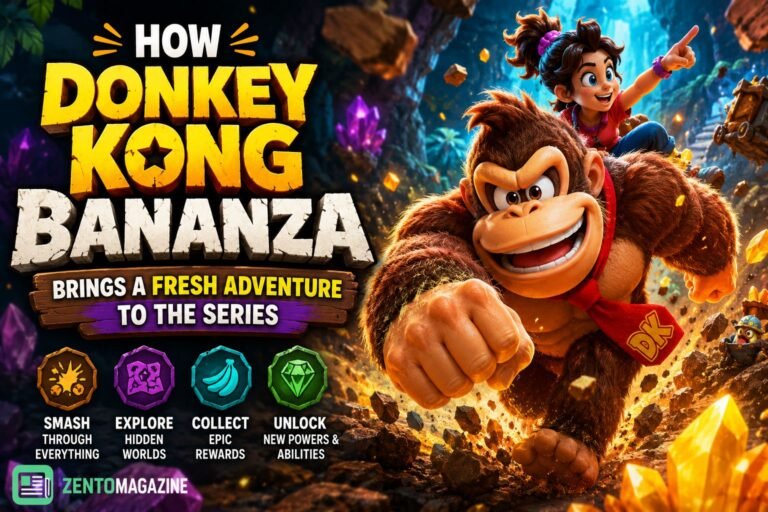 How Donkey Kong Bananza Brings a Fresh Adventure to the Series donkey kong bananza
