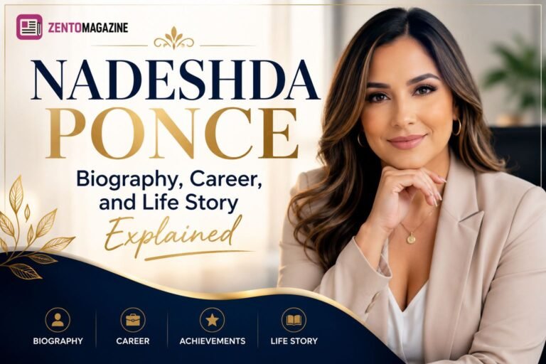 Nadeshda Ponce: Biography, Career, and Life Story Explained nadeshda ponce