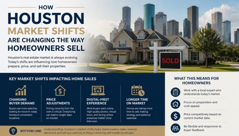 How Houston Market Shifts are Changing the Way Homeowners Sell