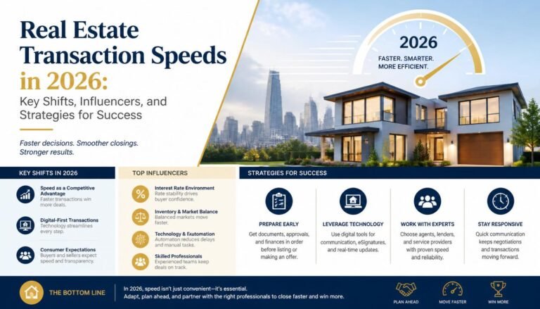 Real Estate Transaction Speeds in 2026: Key Shifts, Influencers, and Strategies for Success