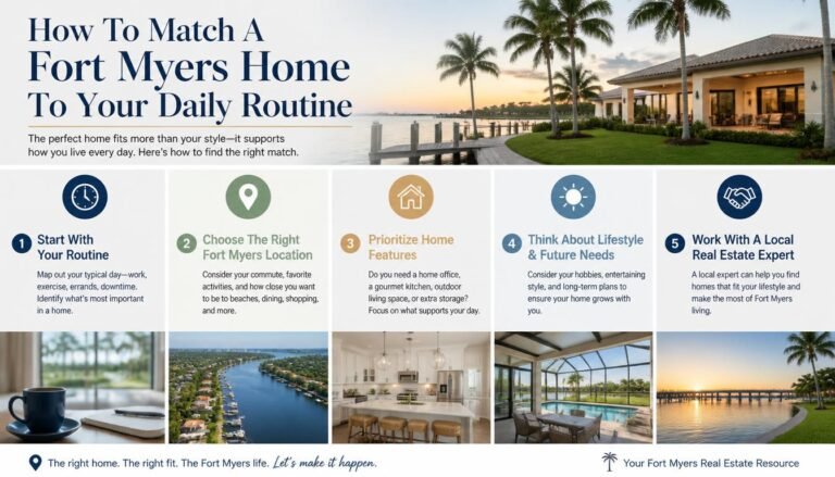 How To Match A Fort Myers Home To Your Daily Routine